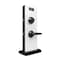 Premier Lock Entry Door Lever Combo Lock Set with Deadbolt, Matte Black LED07C - alternate 6